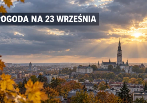 Jesień rozgości się w Częstochowie. Chłodny poranek, później słońce!