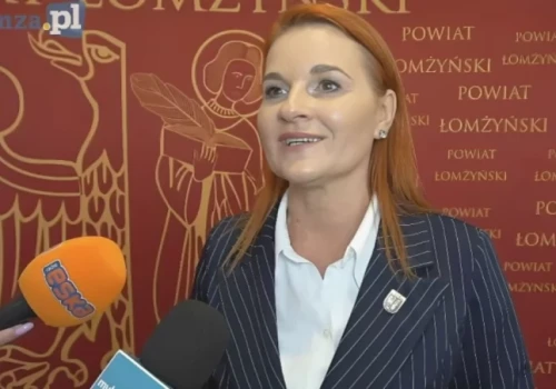 Anna Gawrych złożyła rezygnację. Zmiany w Starostwie Powiatowym w Łomży