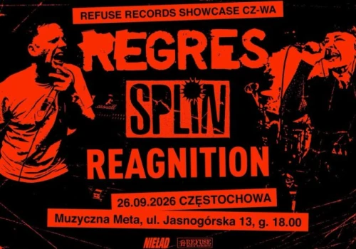 Regres, Splin i Reagnition zagrają w Częstochowie!