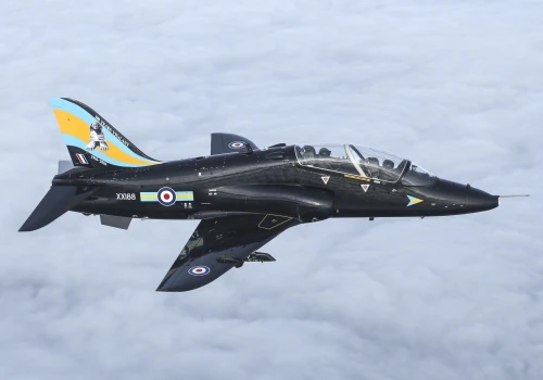 Wypadek brytyjskiego samolotu szkolenia zaawansowanego BAE Hawk T2