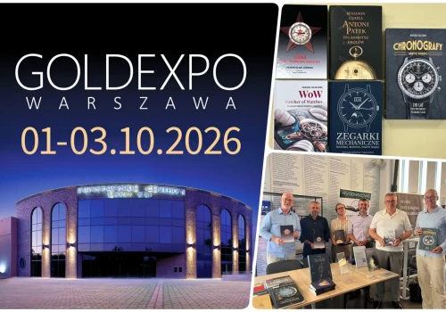Targi GOLDEXPO 2026 i cechowa oferta książek zegarkowych!