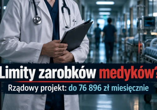 Ile będą mogli zarabiać medycy? Rząd proponuje nowe limity!