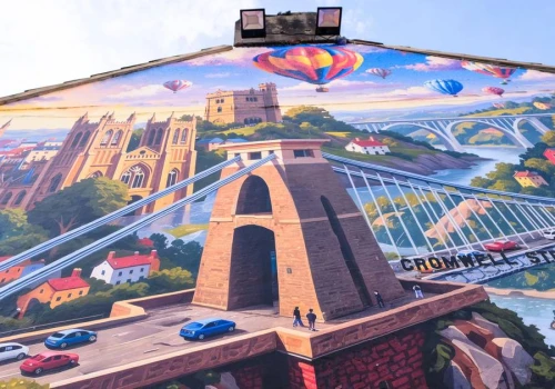 Społeczność Bristolu krytykuje nowy mural. Został wygenerowany przez AI