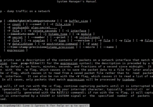 Porady Admina: tcpdump