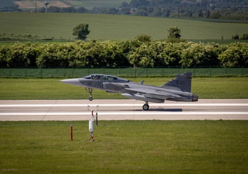 Wojsko zakończyło działania w polskiej przestrzeni powietrznej. Czesi opisali patrol Gripenów