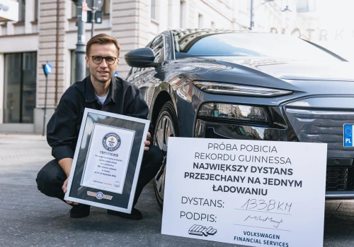 Miko Marczyk z kolejnym REKORDEN GUINNESSA. 1338 km na jednym ładowaniu