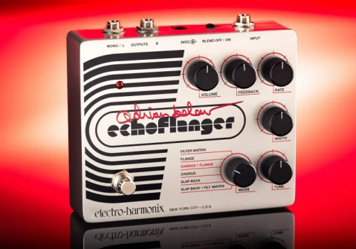 Electro-Harmonix Adrian Belew Echoflanger – analogowa modulacja z autorskimi dodatkami