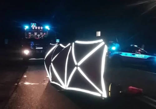 Sabnie: Zderzenie hulajnogi z Toyotą. 38-latek zginął na miejscu