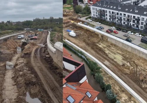 WOW! Robi wrażenie! Tak powstaje półtunel na Wschodniej Obwodnicy Wrocławia