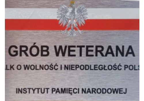 IPN oznaczy grób Anny i Jerzego Klimondów plakietą weteranów