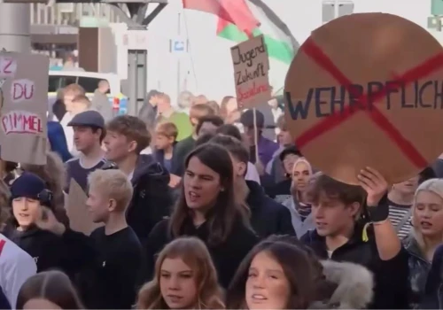 Uczniowie wyszli na ulice w Niemczech. 