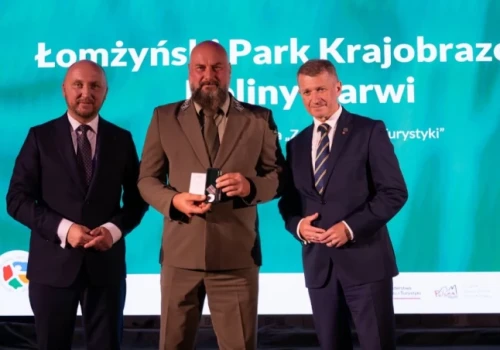 Łomżyński Park Krajobrazowy na medal! Za zasługi dla turystyki