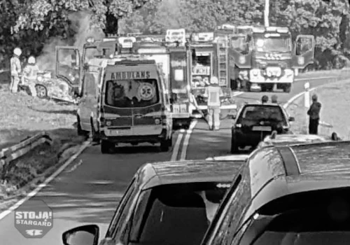 Tragiczny wypadek pod Stargardem. Jedna osoba nie żyje