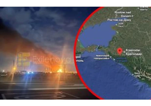 Płonie rafineria w Ilsku. Sztab Ukrainy ujawnia detale nocnego ataku