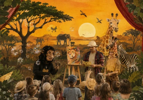 Przygoda na Safari - spektakl dla dzieci w Cavatina Hall