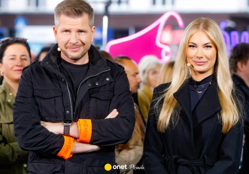 Filip Chajzer tłumaczy wystąpienia z żoną. 