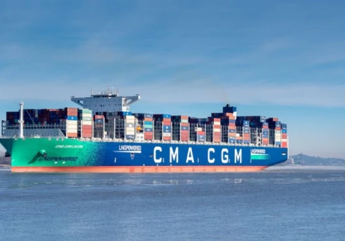 Nowoczesny CMA CGM Pantheon zawinął do Gdańsku, a w PLO kolejna zmiana prezesa!