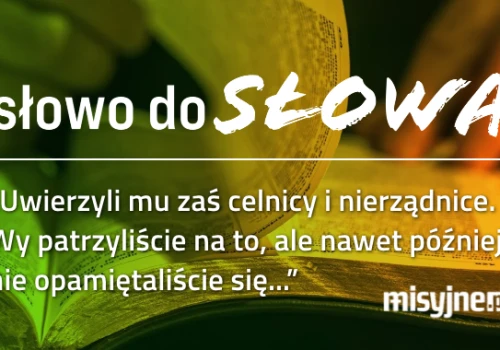 słowo do Słowa, 27 września 2026