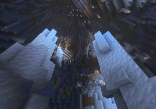 Minecraft Ice Caves Screenshots