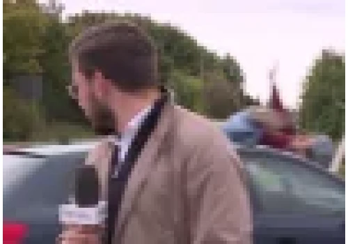 14-latka potrącona przez samochód podczas relacji reportera