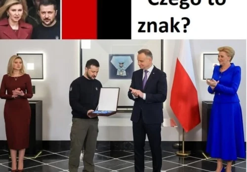 Czerń i wiśnia. Przypadkowy znak?