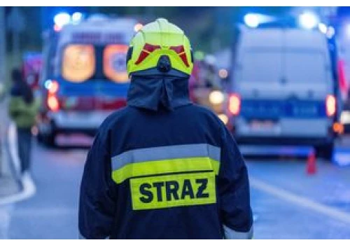 Tragiczny wypadek na Lubelszczyźnie. Mężczyzna spłonął w aucie