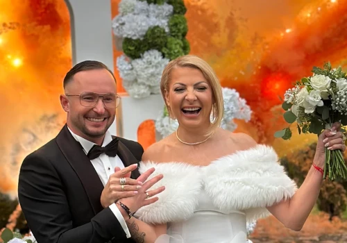 Gwiazdy na ślubie Magdaleny Narożnej i Krzysztofa Romaniuka