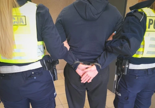 Dron obserwował kierowców na DK 52. Policjanci zatrzymali poszukiwanego 23-latka
