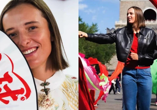 Iga Świątek podzieliła się zdjęciami z Pekinu. Nie pozowała sama