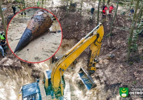 Niemiecka rakieta V-2 odkryta na Podkarpaciu. Sensacyjne znalezisko w lesie