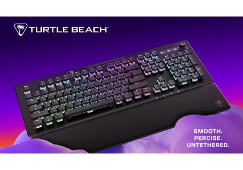 Gracze w szoku! Nowa klawiatura Turtle Beach działa niemal bez końca i reaguje na gesty!
