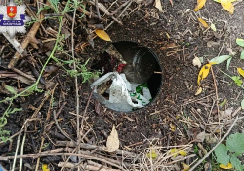 Szokujące odkrycie na Lubelszczyźnie. 12 kilogramów narkotyków zakopanych w ziemi