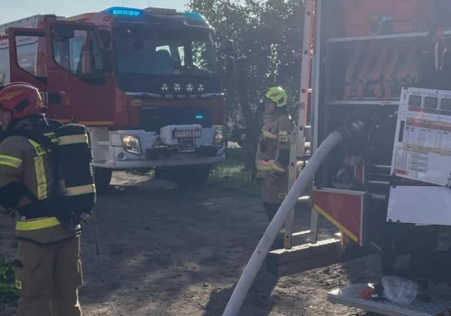 Wybuch gazu i pożar w budynku wielorodzinnym