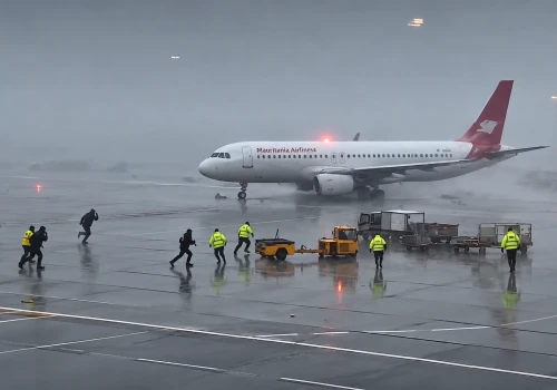Ale nim rzucało! Wiatr obracał samolotem jak szmacianą lalką