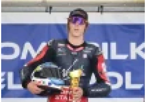 Niczym siatkarze. Polak obronił mistrzostwo Europy w klasie Moto2.