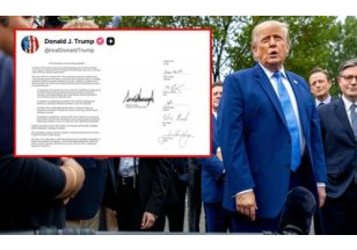 Trump ogłosił 