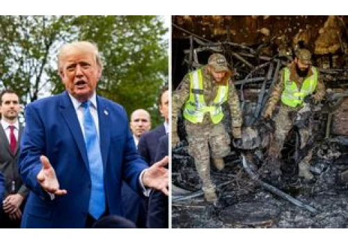 Działo się w nocy. Atak na Kijów i ważne decyzje w USA
