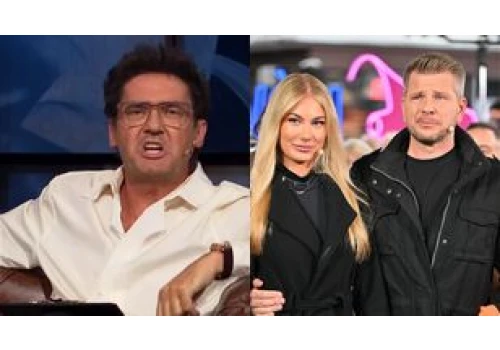 Kuba Wojewódzki wycelował z Chajzera i jego żonę. 
