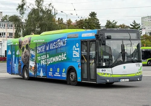 Dzikobus wyruszył na ulice Olsztyna. Nietypowa forma promocji miasta