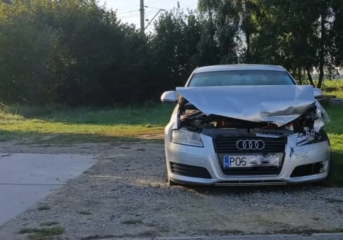 Zderzyli się przed przejazdem kolejowym