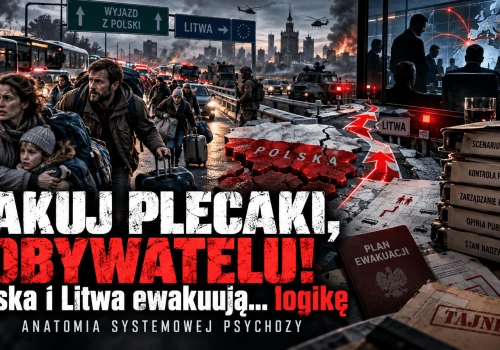 PAKUJ PLECAKI, OBYWATELU… CZYLI ANATOMIA SYSTEMOWEJ PSYCHOZY