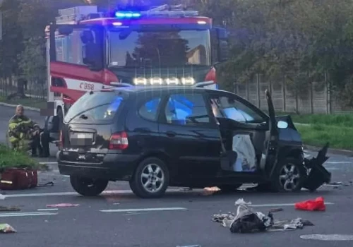 Niebezpieczne zdarzenie na skrzyżowaniu w Ciechanowie. Znamy ustalenia policji