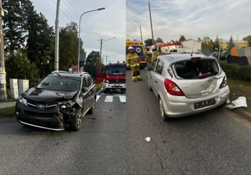 Groźny wypadek w okolicach Bydgoszczy. Są ranni