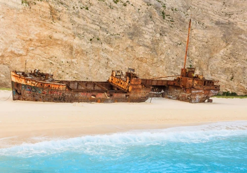 MV Panagiotis – słynny wrak z plaży Nawajo