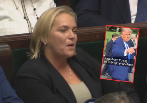 Chorosińska zobaczyła nagranie z Trumpem i… Co za teoria! „Zobaczył TVN24 i nie wytrzymał”