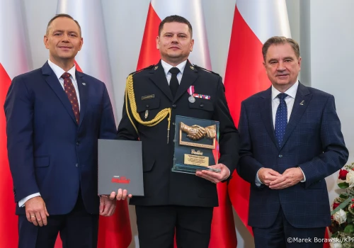 KP PSP w Zambrowie z certyfikatem „Pracodawca Przyjazny Pracownikom”