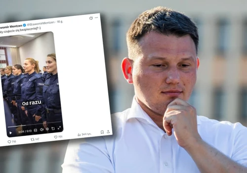 Mentzen kpi z policjantek. „Czujecie się bezpiecznie?