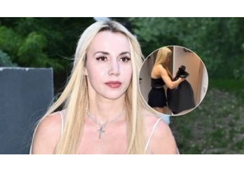 Marianna Schreiber taszczy wielki wór na śmieci. Wbiła wymowną szpilę byłym partnerom
