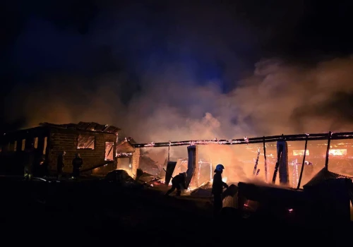 Tragiczny pożar w Małopolsce. Spłonęły budynki i około 50 sztuk bydła
