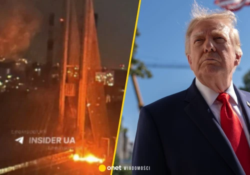 Kolejny atak Rosji w Kijowie. Donald Trump znów grozi Iranowi. Podsumowanie nocy